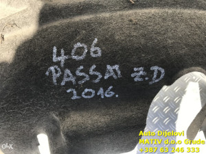 PVC zaštita kotača ZADNJA VW Passat B8 2016.