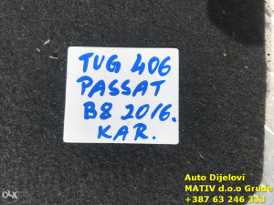 Tepih podnica gepeka VW Passat B8 karavan 2015-2020