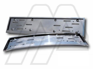 Okvir INOX okviri za tablicu par ravni i zaobliti