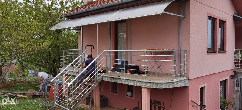 Aluminijske Alu ograde za Balkone i stepenice Dobrica