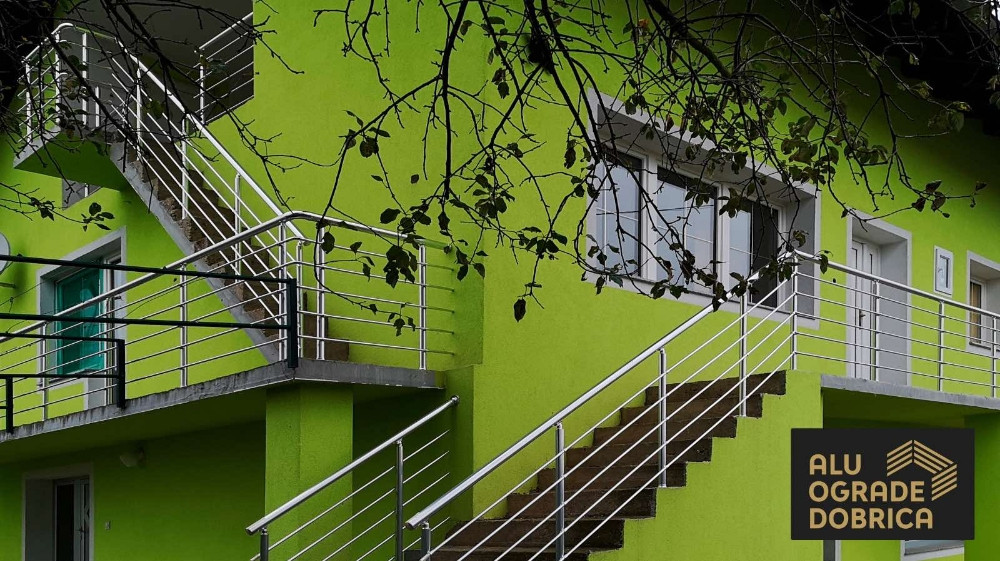Aluminijske Alu ograde za Balkone i stepenice Dobrica