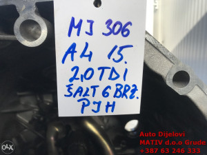 Mjenjač šalt Audi A4 A5 2015. 2,0 TDI oznaka PJH