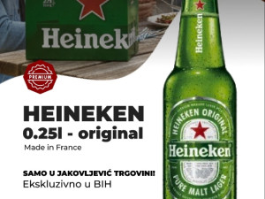 PIVO HEINEKEN 0,25l-24/1-ORIGINAL!!!