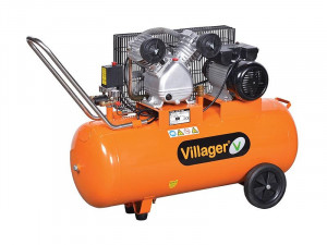Villager kompresor VAT VE 100L 2 cilindra V motor 100 L