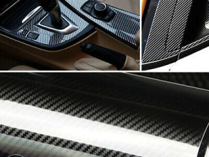 KARBON folija visoki sjaj 150x20cm karbon folija auto