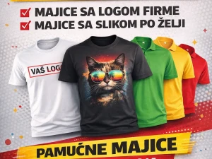 Majice sa printom Štampom-natpisom-slikom po želji majica