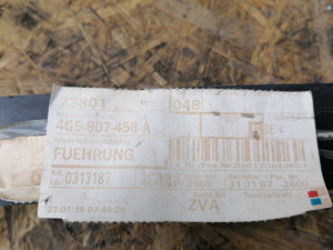 SREDNJI NOSAČ ZADNJEG BRANIKA A6 C7 4g5807458a AVA 5909