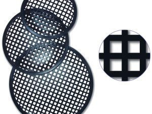 Rešetka, metalna, za auto zvučnike, 169 mm - KOMAD