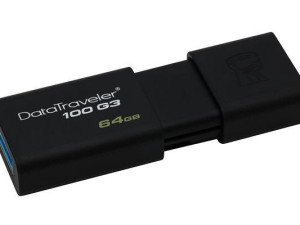 Kingston USB 3.0 stik 64GB DT100 G3