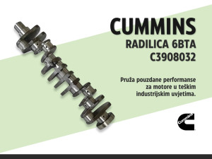 Cummins 6BTA radilica, C3908032