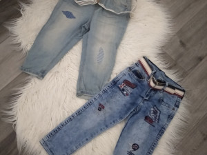 Djecije rifle hlace deckice