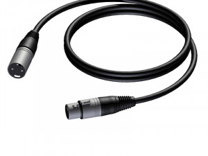 KABAL ZA MIKROFON PROCAB CAB901 0.5m XLRM - XLRF