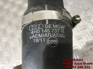 Crijevo interkulera Audi A8 3,0 TDI 10-14 4H0145737R