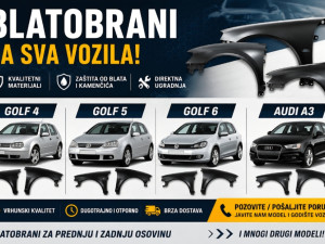 Blatobran golf 1 2 3 4 5 6 7 Bora leon Audi A1 A2 A3 A4 A6