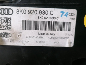 KILOMETAR SAT AUDI A4 B8 8K 2010 8k0920930c AVA 6838