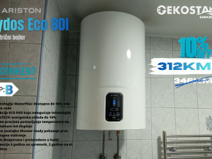 Bojler električni Ariston LYDOS ECO 80l + MOGUĆA UGRADNJA U KS