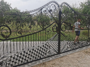 Aluminijske i kovane ograde visoki sjaj