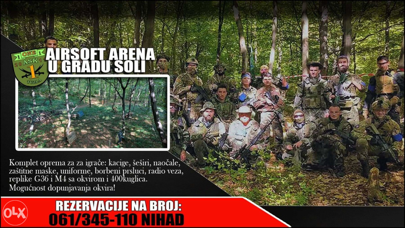 Airsoft arena - Tuzla