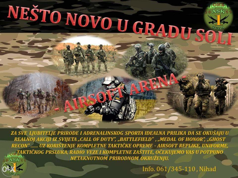 Airsoft arena - Tuzla