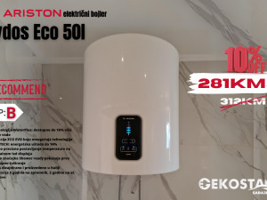 Bojler Ariston LYDOS ECO 50l i 80l /Ugradnja 80KM