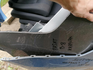 Passat B8 karavan zadnji BRANIK branici pasat 8