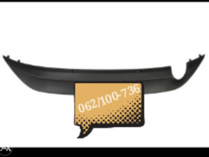 Golf 7 lip spojler zadnji 08.12- orginal 2 rore