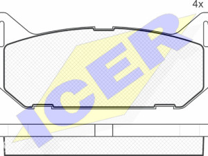 PLOČICE ZADNJE LAND ROVER DEFENDER