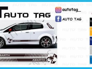 Stikeri i auto naljepnice / naljepnica za FIAT ABARTH