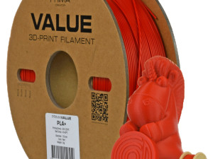 3D PLA+ Printer Filament PrimaValue 1,75mm 1kg Crvena