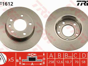 DISK OMEGA A, 13mm DF1612