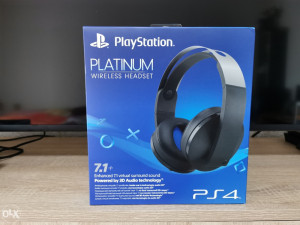 PS4 PLATINUM WIRELESS HEADSET