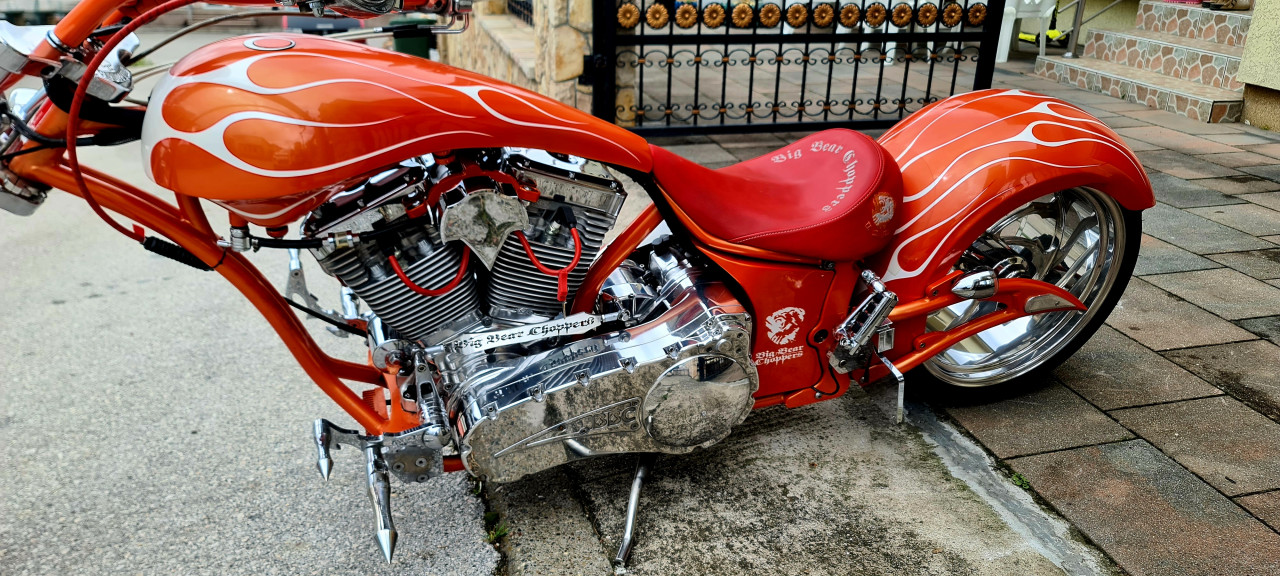 Harley Davidson Big Bear Choppers Motocikli