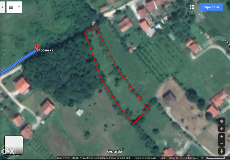 Prodajem zemljište u Tuzli, zemlja Tuzla, plac Tuzla