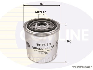 FILTER GORIVA MERCEDES 124/190 DIZEL, WK817/3X, EFF019