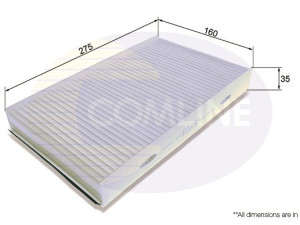 FILTER KLIME FIAT MULTIPLA 98-, CUK3020