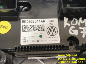 Komande prekidači klime VW Golf 7 2013-17 5G0907044AA