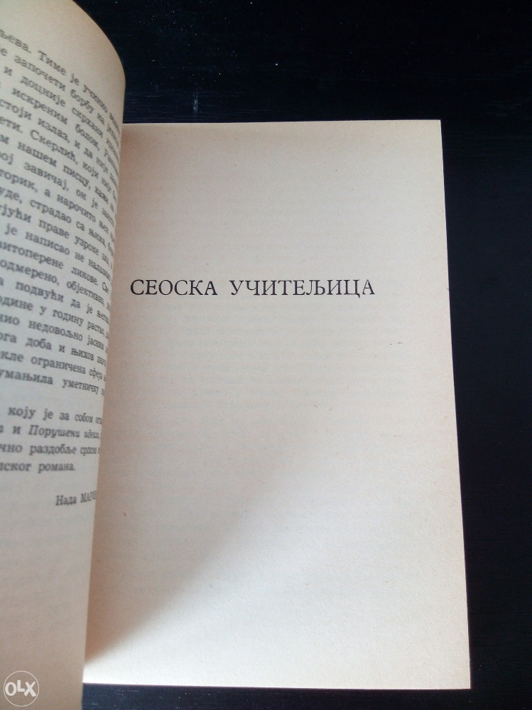 knjige , Svetolik Ranković - Seoska učiteljica / Roman