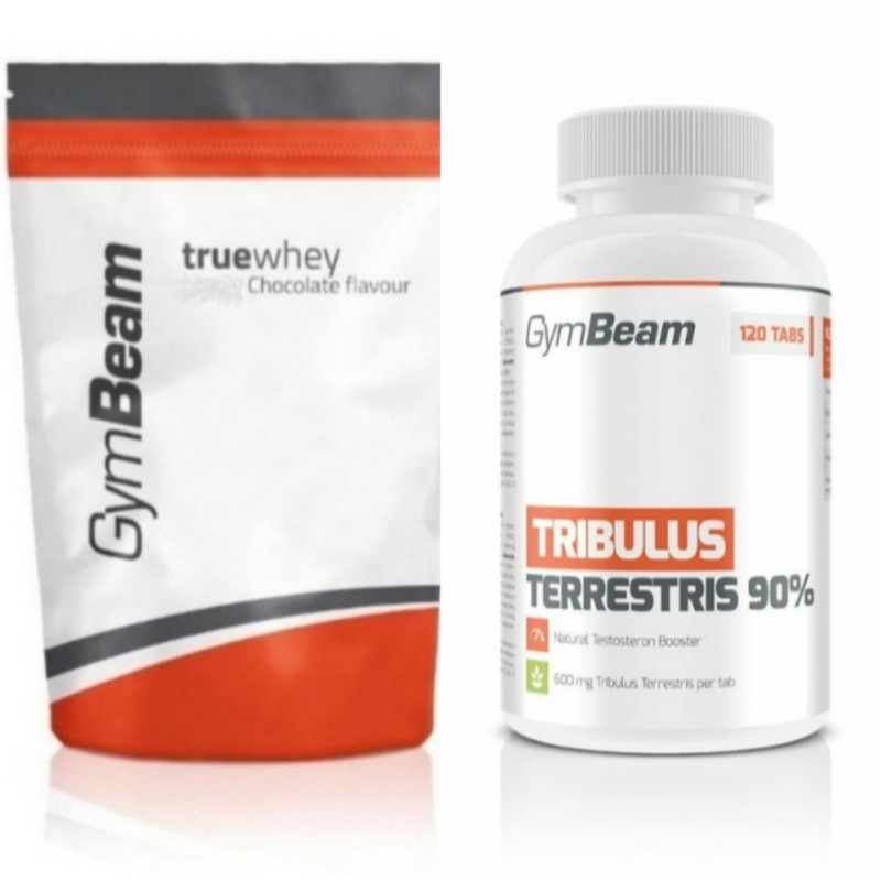 True Whey Protein 2,5kg+Tribulus 120 tab GymBeam Proteini