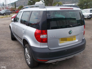 Škoda Yeti 2012-zadnja lijeva vrata (ostali dijelovi)