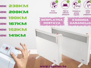 Konvektor TESY 3000W CN 03 MIS analogni - besplatna dostava!