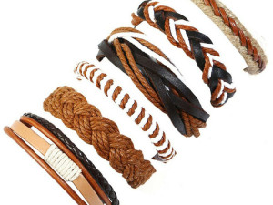 Kožna Narukvica / Narukvice 6u1