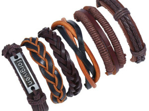 Kožna Narukvica / Narukvice 6u1