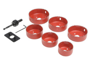 Set kruna za bušenje Ø 50 do 86 mm, 9 komada (595745)