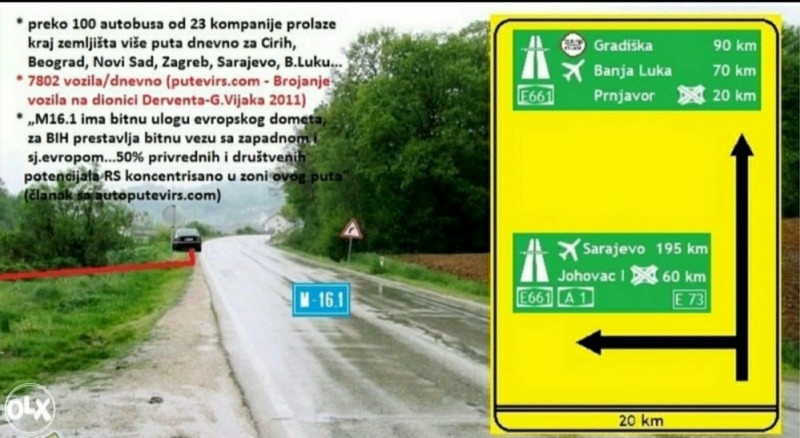 ATRAKTIVNO ZEMLJIŠTE DERVENTA!!!! 6