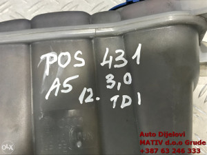 Posuda za VODU Audi A5 3,0 TDI 2012-16 8K0121405