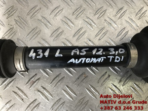 Poluosovina LIJEVA Audi A4 A5 3,0 TDI 2012 8K0407271AK