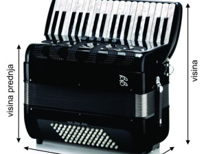 PROTECTOR torba za HARMONIKU 140 basova