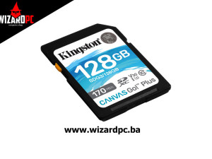 SDCG KINGSTON 128GB Class10 Canvas Go Plus (11748)