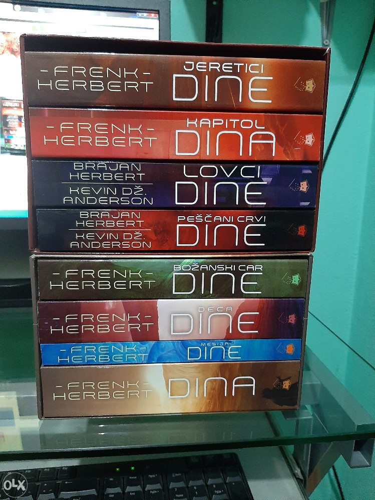 DINA 1-8 KOMPLETAN SERIJAL /ČAROBNA KNJIGA