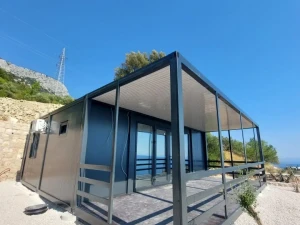 Stambeni kontejner | 60mm panel | 3mm šasija čelik | Pocinčani